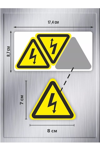 Riform "yüksek Voltaj" Etiketleri 190150255 Gri