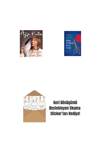 Kalemimle Kırk Sene Ciltli + Her Yerde Kan Var Ciltli + Okuma Sticker'ları