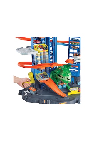 Hot Wheels Robotik T-Rex Ultimate Garaj Gjl14