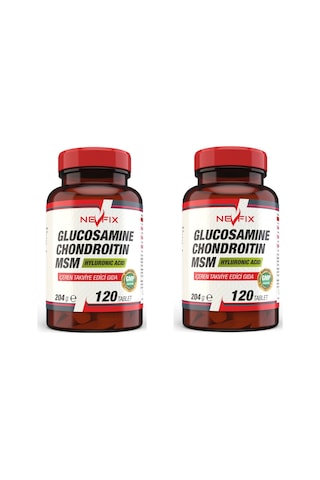 Nevfix Glucosamine Chondroitin Msm 120 Tablet X 2 Kutu 240 Tablet