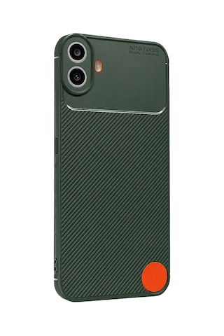 Newface Nothing Phone Nothing Cmf Phone 1 Auto Focus Karbon Kapak - Yeşil Çr
