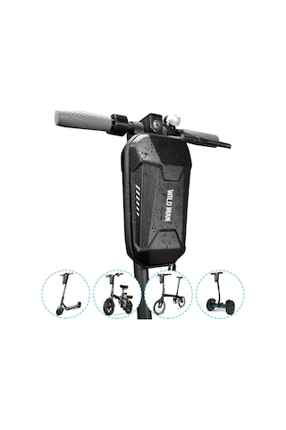 Padalink Katlanabilir Elektrikli Scooter Ve Bisiklet Baş Çantası - 3l Su Geçirmez Eva Sert Kabuklu Çok Renkli