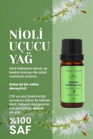 Bade Natural %100 Saf Nioli Uçucu Yağı 10 ML