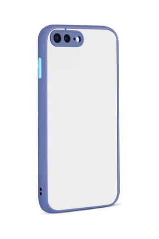 Apple Uyumlu iPhone 7 Plus Kılıf Zore Hux Kapak Mor