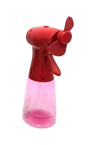 Sulu El Fanı Vantilatör Serinletici Mini Klima Yüz Soğutma Fanı 350 Ml Su Tankı Pilli Water Spray