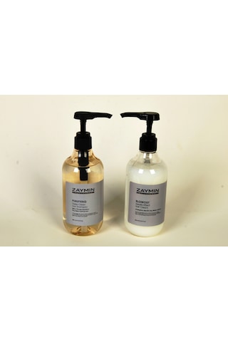 Zaymın Blowout Düzleştirici Keratin Saç Kremi 500 ML + Zaymın Purifying Saç Bakım Şampuanı 500 ML