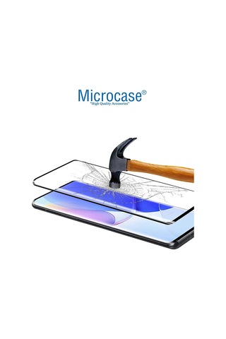 Realme C53 Tam Kaplayan Çerçeveli Tempered Ekran Koruyucu Al3276