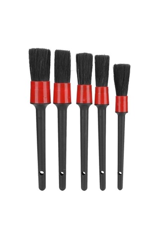 Araba Detaylı Temizlik Fırçası 5'li Set
