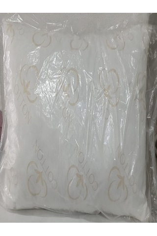 Günaydın Pamuk Yastık , Nefesalan Doku ,organik Pamuk, Kapitonesiz , Çantasız , 50x70 Yastık Beyaz