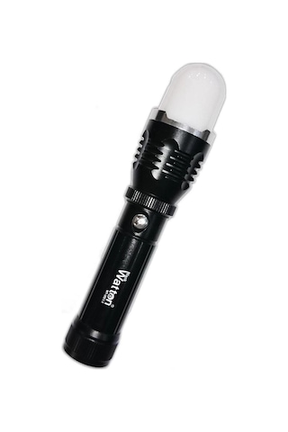 Flaşörlü Uzun Mesafeli Şarjlı Pilli Mıknatıslı El Feneri Wt-282 - 9056565633048ynt Çok Renkli