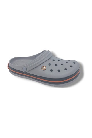 Zerhan Cflex 145 Unisex Gri Turuncu Siyah Sabo Terlik Sandalet Gri