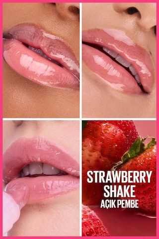 Lifter Gel Ekstra Parlak Ve Nemlendirici Dudak Parlatıcısı - 06 Strawberry Shake 3600531721022-11312