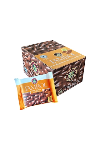Tambol Sütlü Çikolata Bademli 77 Gr X 10 Adet
