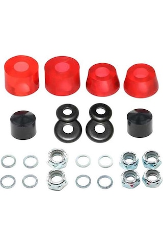 Pazly Suntek Kaykay Kamyon Burçları Kiti Kupası Amortisör Açık Kırmızı Orijinal Açık Kırmızı