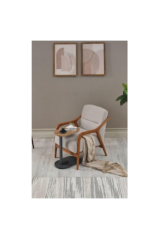 Arpelia Tekerlekli Etna Sehpa 50x30x57 Cm Antrasit Diğer