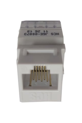 HCS J6E-00873 CAT6 UTP Keystone Jack
