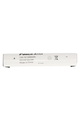 Power-Xtra 1500 mAh 3.6 V SC Ni-CD Pvc Şarj Edilebilir Pil