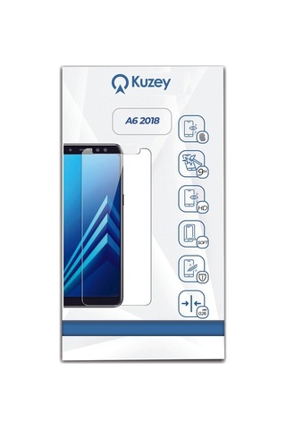 Samsung Uyumlu Galaxy A6 2018 Temperli Ekran Koruyucu Kırılmaz Cam (535111372)