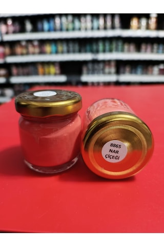 Artelegant Sır Altı Seramik Çini Boyası 40gr 8865-nar Çiçeği--yeni Renk--