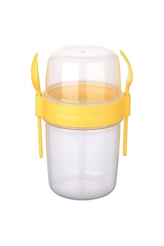 Hazneli Müsli Ve Mama Saklama Kabı 1100 Ml N1116753 Çok Renkli
