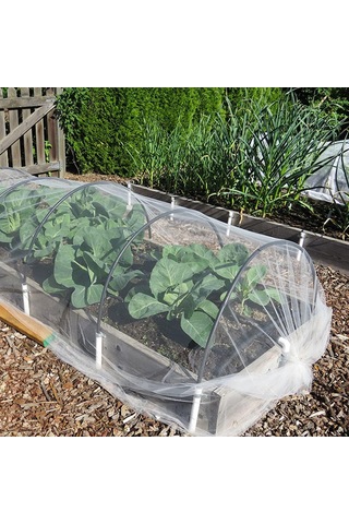 Suofeng 2.5x10 Metre Bahçe Koruma Ağı - Sebze, Meyve Ve Çiçek Bitkileri İçin Koruyucu Örtü Ağı 8ft X 33ft