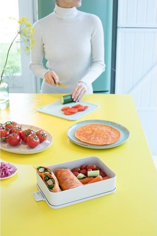 Brabantia Make Take Lıght Grey Plastik Büyük Boy Yemek Taşıma Kabı 2l Açık Gri