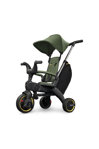 Liki Trike Tek Parça Katlanır 3 Tekerlekli Bebek Bisikleti S3 Yeşil