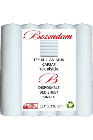 10 Adet Bezendam Tek Kullanımlık Çarşaf Yatak Örtüsü Kullan At Çarşaf