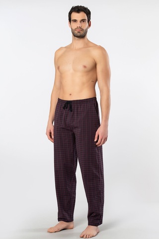 Cacharel Erkek Dokuma Pijama Tek Alt 2240/bordo 1 Bordo