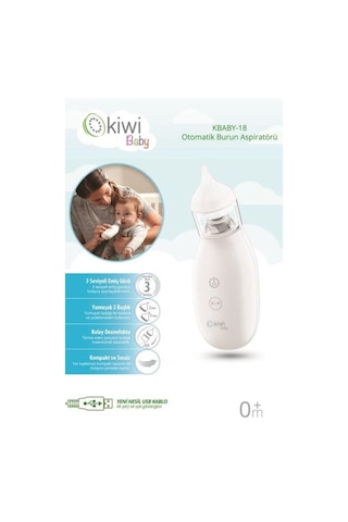 Kiwi Kbaby-18 Şarjlı Burun Aspiratörü