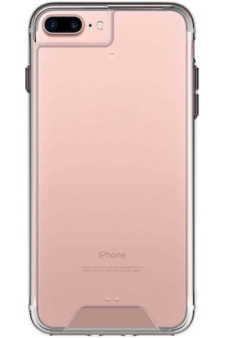 Apple Uyumlu iPhone 8 Plus Kilif Seffaf Sararmaz Gard Silikon 391287731