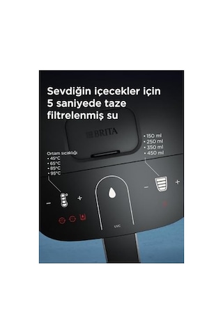 Brıta Cube Tezgah Üstü Su Arıtma Cihazı Beyaz 4,0 L Diğer