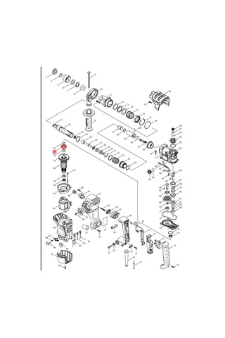 Makita HR2811F Rulman 6000 Ürün Kodu 210054-1