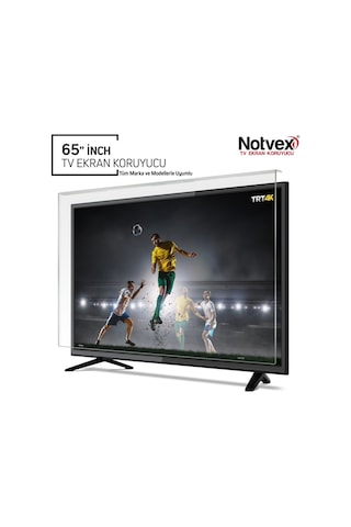 Notvex 65 İnç 165 Ekran Tv Ekran Koruyucu / 3 MM Kalınlık