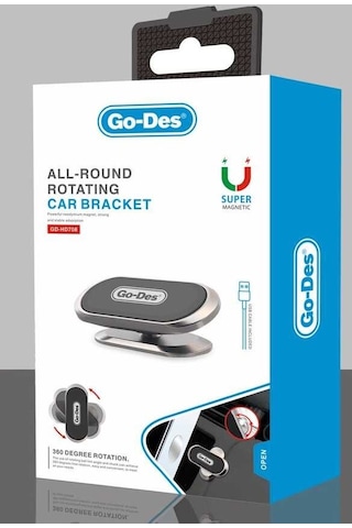 Go Des GD-HD708 Magnetik Araç Telefon Tutucu - ZORE-221199