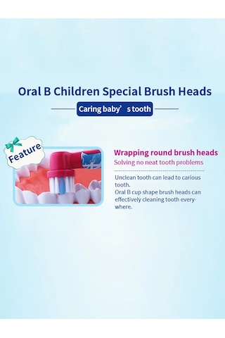 Oral-b Elektrikli Diş Fırçası D100k Çocuk Oral B Frozen 401248905