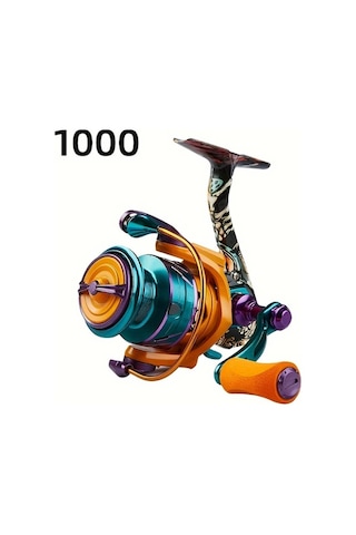 Xuweiwei Bıllıngs Ha 1000 6000 Serisi Döner Makara 5.2 1 Yüksek Dişli Oranı 10kg Sürükleme İki Elle Kullanım Alüminyum Alaşım Tatlı Tuzlu Su Balıkçılığı