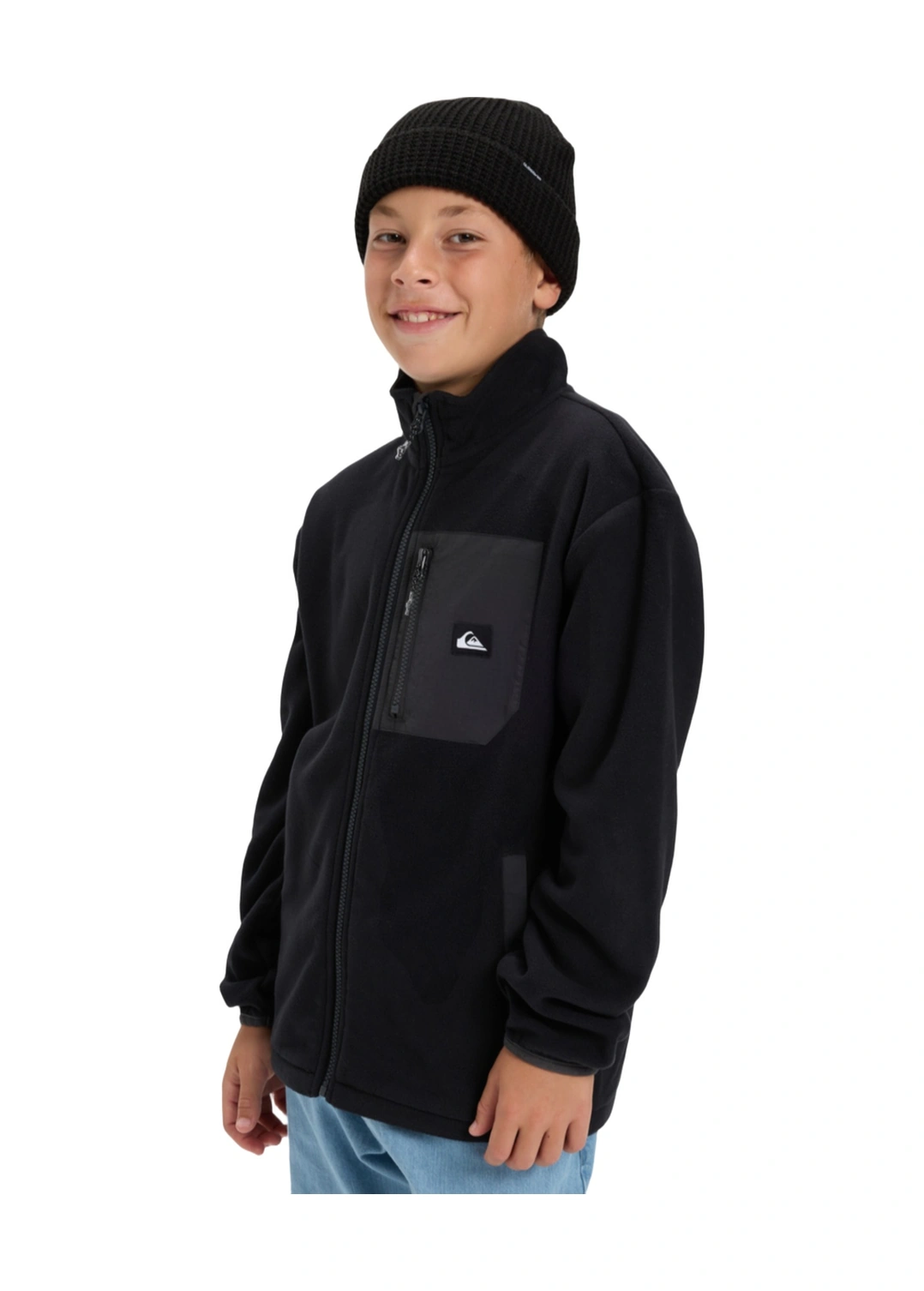 Quıksılver Quiksilver Ice Fields Fz Erkek Çocuk Siyah Polar Ceket 11793 Siyah