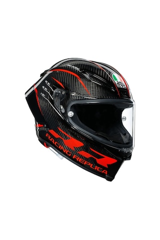 Agv Pista GP RR Performance Carbon Kapalı Kask Kırmızı Siyah