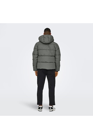 Only & Sons Elijah Erkek Yeşil Mont 22029661-casg Yeşil
