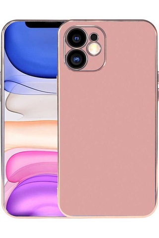 Apple Uyumlu iPhone 11 Kılıf Zore Viyana Yüzeyi Buzlu Transparan Tasarım Kılıf