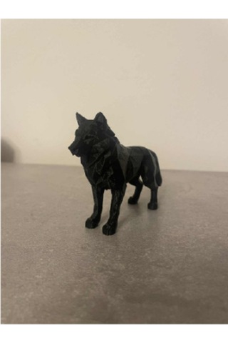 Kurt Biçimli Dekoratif Heykelcik 10 Cm