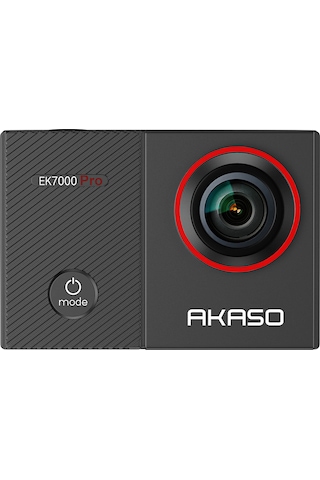 Akaso EK7000 Pro 4K Wi-Fi Aksiyon Kamera ve Süper Aksesuar Seti (Akaso Türkiye 2 Yıl Garantili)