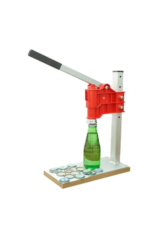 Konserve Yapımı Gazoz Soda Kapağı Kapatma Makinesi +500 Kapak