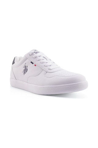 U.S. Polo Assn. Thunder Siyah Erkek Sneaker Beyaz-101932535