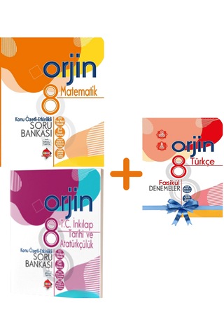 Orjin 8. Sınıf Lgs Hazırlık Seti 3 Kitap