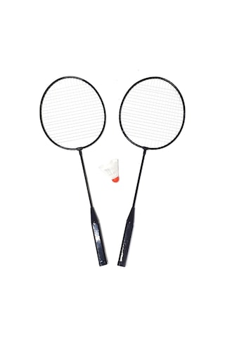Mucit Home Fileli Badminton Seti 2 Raket 1 Top Badmington Seti