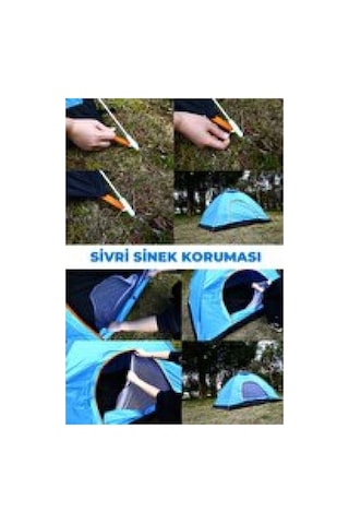 Herşeytrend Otomatik Havada Açılan Su Geçirmez Çadır 4 Kişilik Çok Renkli