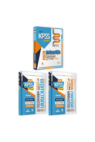KPSS Matematik Tek Kitap-geometri Ve Sayısal Mantık Kara Kutu