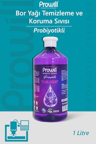 Probiyotikli Bor Yağı Temizleme Ve Koruma Sıvısı 1 Lt